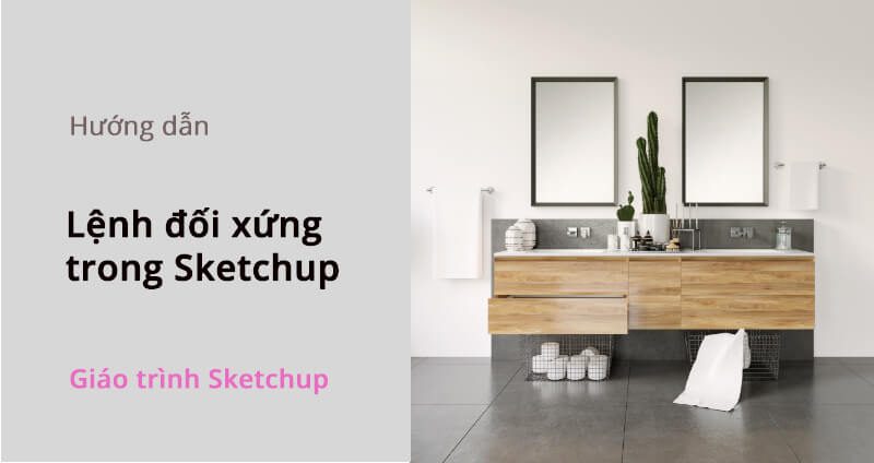 Hoc sketchup dung hinh cau thang sat