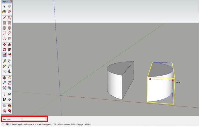 Học sketchup dung hinh cau thang sat - 03